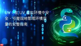 UV：在 UV 虚拟环境中安全、可复现地管理环境变量的完整指南