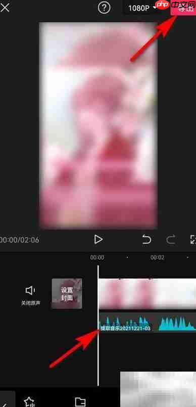如何提取相册视频中的音乐