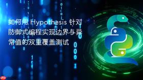 如何用 Hypothesis 针对防御式编程实现边界与异常值的双重覆盖测试