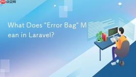 What Does “Error Bag” Mean in Laravel?