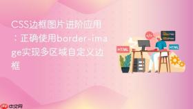 CSS边框图片进阶应用：正确使用border-image实现多区域自定义边框
