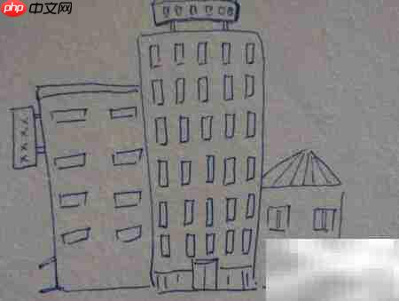 建筑简笔画:轻松学画房子