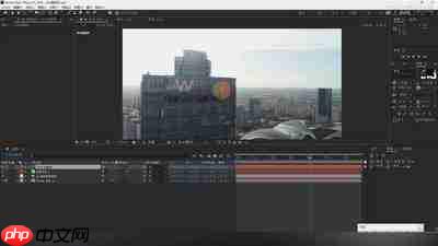 AE怎么制作实景合成3D摄相机跟踪文字特效