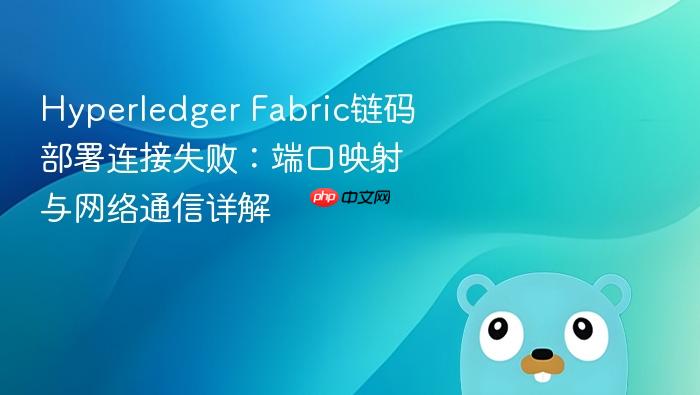 Hyperledger Fabric链码部署连接失败：端口映射与网络通信详解
