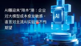 ai圈迎来“降本”潮：企业对大模型成本愈发敏感，直言对主流ai实验室不抱期望