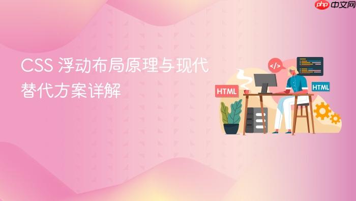 CSS 浮动布局原理与现代替代方案详解