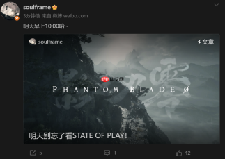 梁其伟发布文章感谢玩家,提醒明天观看专属State of Play
