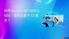 使用 AssertJ 进行实体比较时,是否应基于 ID 断言?