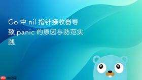 Go 中 nil 指针接收器导致 panic 的原因与防范实践