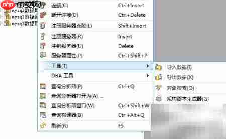 Aqua Data Studio生成ER图