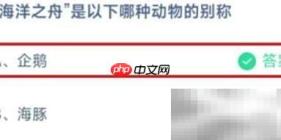 6.8蚂蚁庄园海洋之舟答案