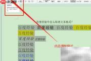 取消文本格式的简单方法