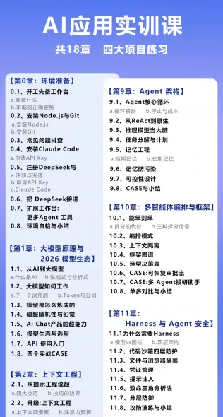 AI智能体Agent应用开发vibecoding教程0基全栈大模型人工智能课程 - php中文网