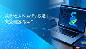 高效地从 NumPy 数组中无放回随机抽样
