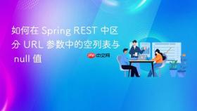 如何在 Spring REST 中区分 URL 参数中的空列表与 null 值