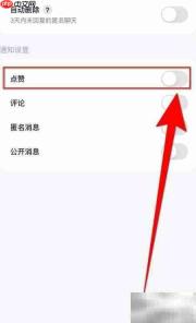 如何关闭回音点赞通知