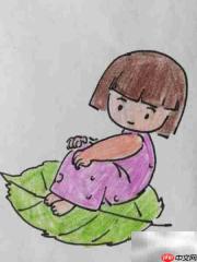 简单几步画出拇指姑娘