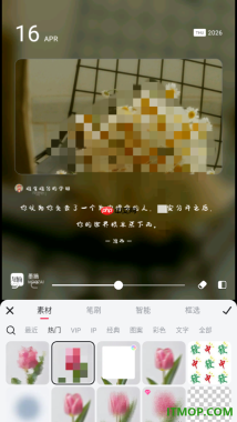 美图秀秀手机版设置给图片添加马赛克的方法