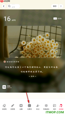 美图秀秀手机版设置给图片添加马赛克的方法
