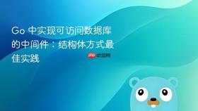 Go 中实现可访问数据库的中间件：结构体方式最佳实践
