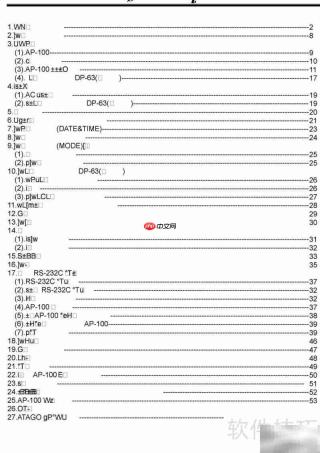 ATAGO AP-100中文操作指南