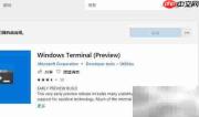 Windows Terminal安装失败解决方法