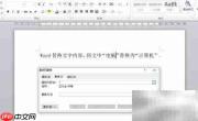 Word替换内容技巧