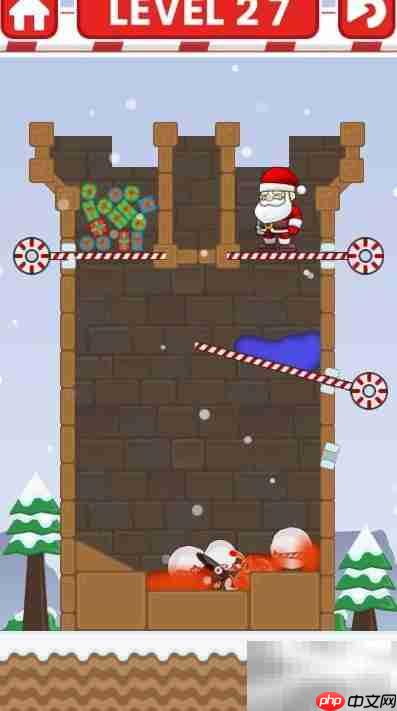 Santa Gifts Rescue:27关通关攻略