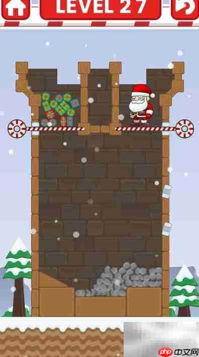 Santa Gifts Rescue:27关通关攻略