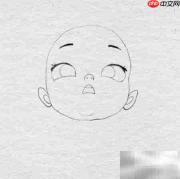 小女孩捉蜻蜓简笔画