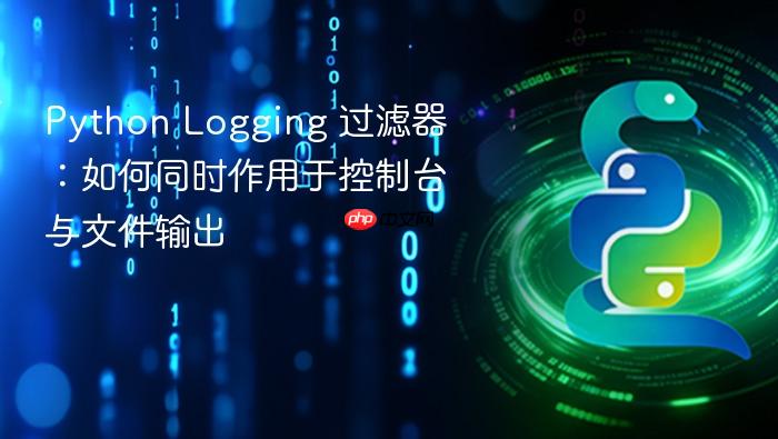 Python Logging 过滤器:如何同时作用于控制台与文件输出