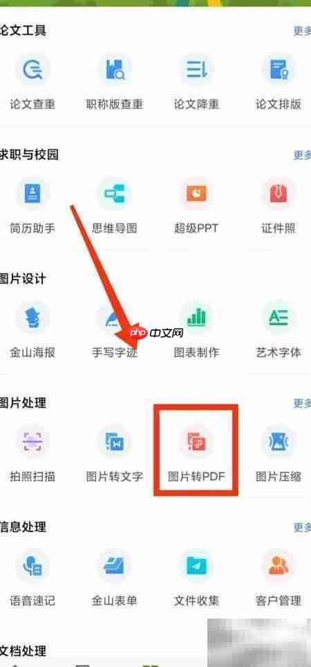 WPS图片转PDF教程