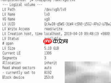 Linux扩展卷组与逻辑卷