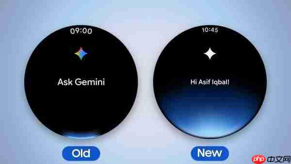 告别全屏遮挡!Gemini “发光叠加层”登陆三星手表