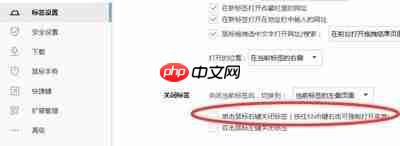 小k浏览器手机版如何关闭点按搜索功能