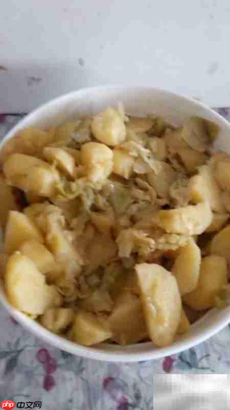 土豆包菜美食制作秘诀