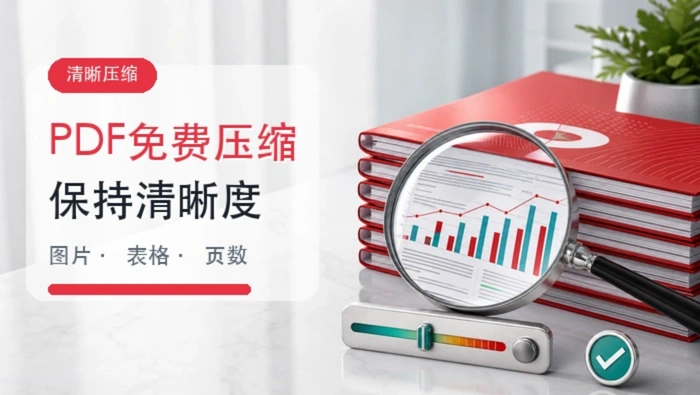 pdf文件怎么免费压缩?压缩后如何保持清晰?