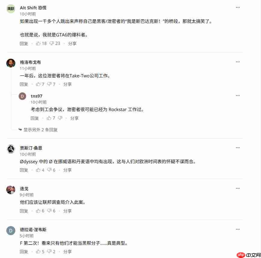 T2要求法院传唤微软和Discord 以追查《GTA6》泄密者
