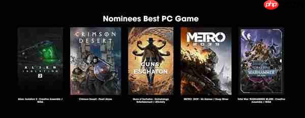 《红色沙漠》入围Gamescom Awards 2026“最具史诗感游戏”与“最佳PC游戏”奖项