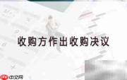公司收购流程解析