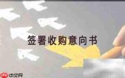 公司收购流程解析