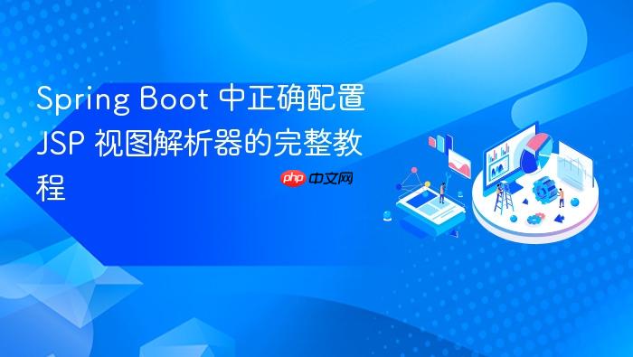 Spring Boot 中正确配置 JSP 视图解析器的完整教程