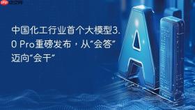 中国化工行业首个大模型3.0 pro重磅发布,从“会答”迈向“会干”