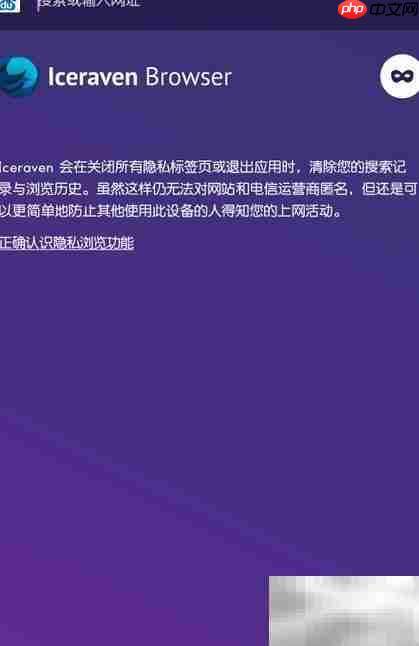 Iceraven如何新建隐私标签