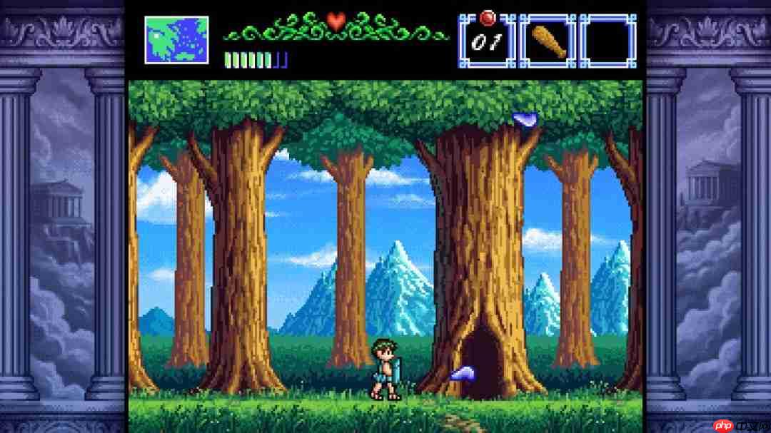 FC名作《奥林匹斯之战》像素风重制 经典横版动作RPG
