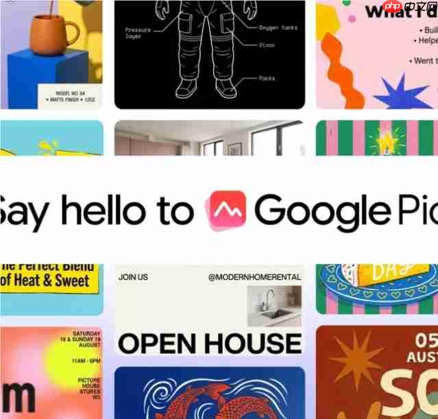 不用设计直接“一句成图”！谷歌推出最强Canva杀手Google Pics