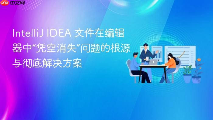 IntelliJ IDEA 文件在编辑器中“凭空消失”问题的根源与彻底解决方案