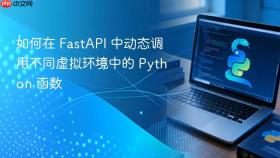 如何在 FastAPI 中动态调用不同虚拟环境中的 Python 函数
