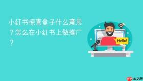 小红书惊喜盒子什么意思？怎么在小红书上做推广？