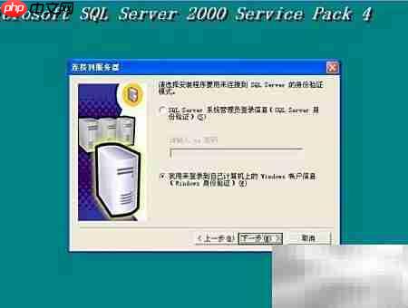 SQL2000及SP4安装指南